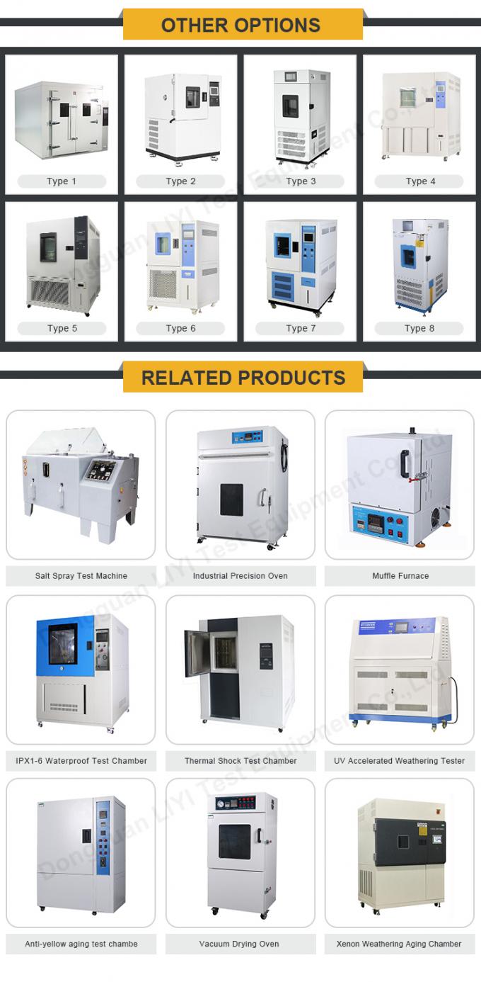 Feuchtigkeits-Test-Kammer der Temperatur-1000L mit R404A-K&uuml;hlmittel 2