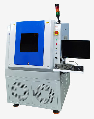 Einzelne Tabellen-Nanosekunde PWB Laser-Schneidemaschine UVco2 Stellen-Graveur
