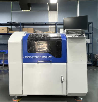 Metalledelstahl färben Laser-Schneidemaschine-Graveur Speed Marking