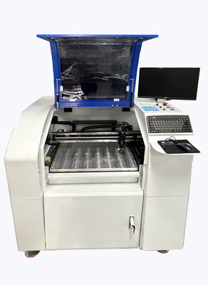 Metalledelstahl färben Laser-Schneidemaschine-Graveur Speed Marking