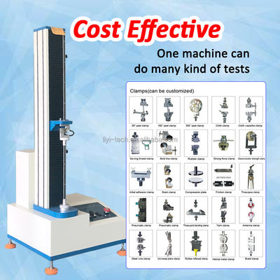 Universal Testing Machine with 2kN Capacity ASTM D3039 ISO 6892 Standard and 0.5% Accuracy for Tensile Strength Measurement