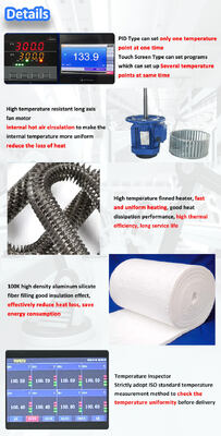 Liyi kundenspezifischer Hochtemperatur-Großherstellung Ofen Warmluft Zirkulation Labor Heizung Ofen Industrie Trocknung Ofen Preis