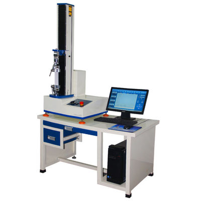 Einspaltige elektronische dehnbare Festigkeitsprüfungs-Maschine für Hardware-Gummi