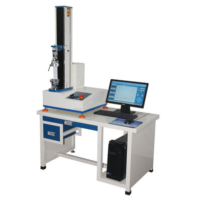 Einspaltige elektronische dehnbare Festigkeitsprüfungs-Maschine für Hardware-Gummi