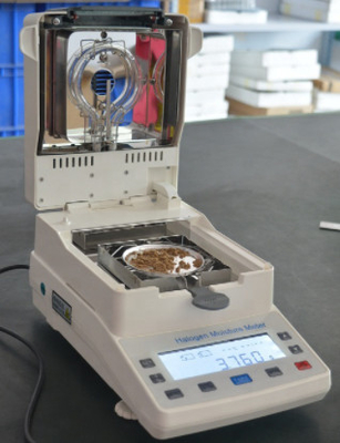 Rauminhalt-Prüfvorrichtungs-schnelle Feuchtigkeits-Analysator-Halogen Mositure-Meter-Balance