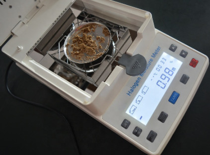 Rauminhalt-Prüfvorrichtungs-schnelle Feuchtigkeits-Analysator-Halogen Mositure-Meter-Balance