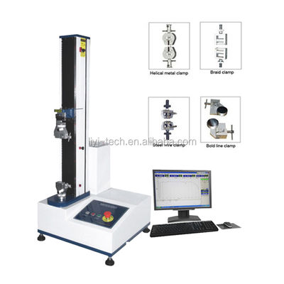 Computerized Universal Testing Machine with Max 500kg Force Capacity ±0.5% Accuracy and 850mm Stroke Digital Tensile Tester